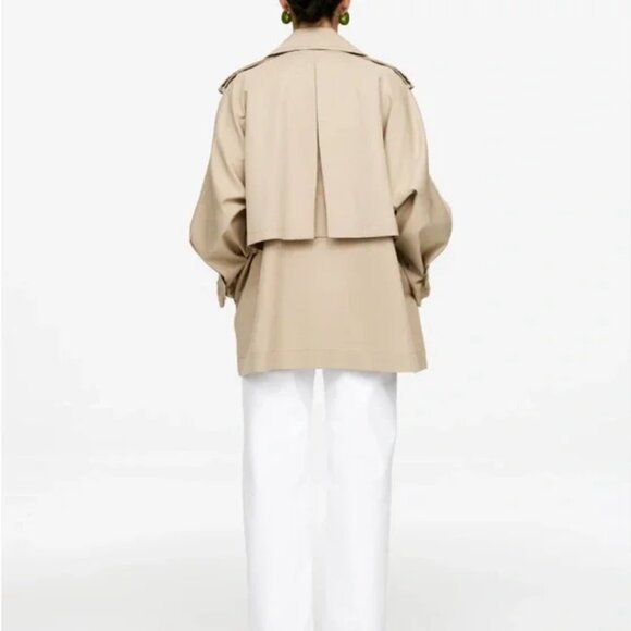 Short Trench Coat - Picture 3 of 6